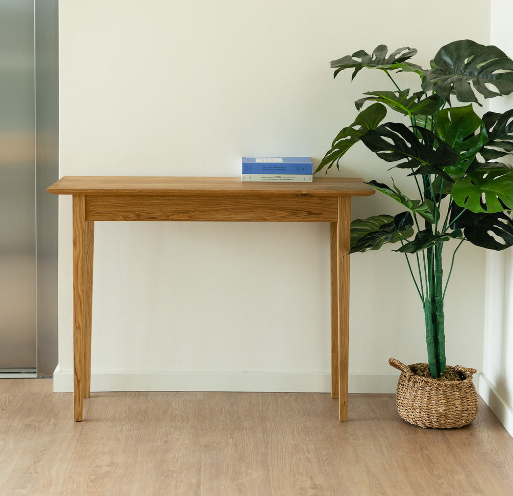 NordicStory Consolle in legno massiccio di quercia