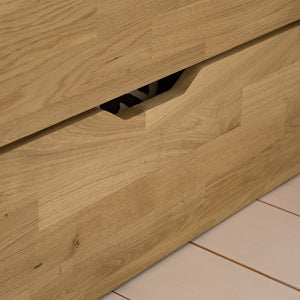 NordicStory Sofia Testata per camera da letto in legno massiccio di quercia scandinava