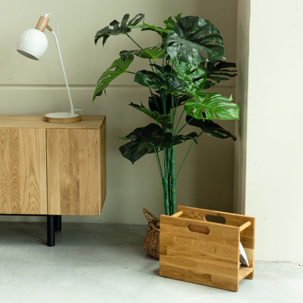 Portariviste NordicStory in legno massiccio di quercia