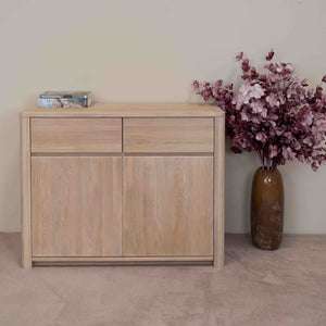 NordicStory Sideboard Dresser Cassettiera in rovere massiccio