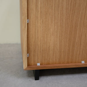 Credenza in legno massiccio di quercia NordicStory Bremen