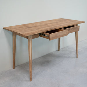 NordicStory Escandi 1 scrivania in rovere massiccio 140 x 60 x 75 cm.