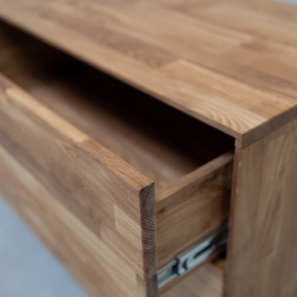 Credenza Cassettiera in rovere massiccio Escandi 4