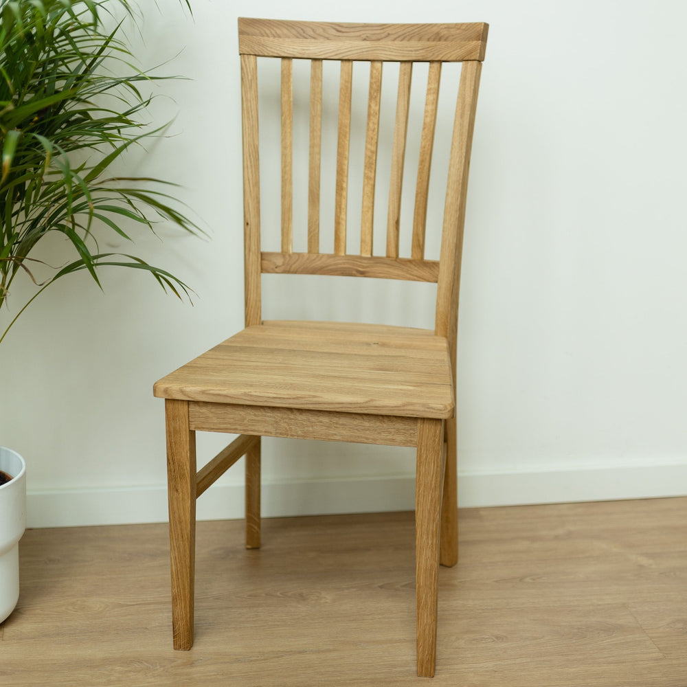 Confezione da 2 o 4 sedie da pranzo in legno massiccio di quercia Provance | VESKOR