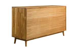 Credenza in legno massiccio rovere nordico