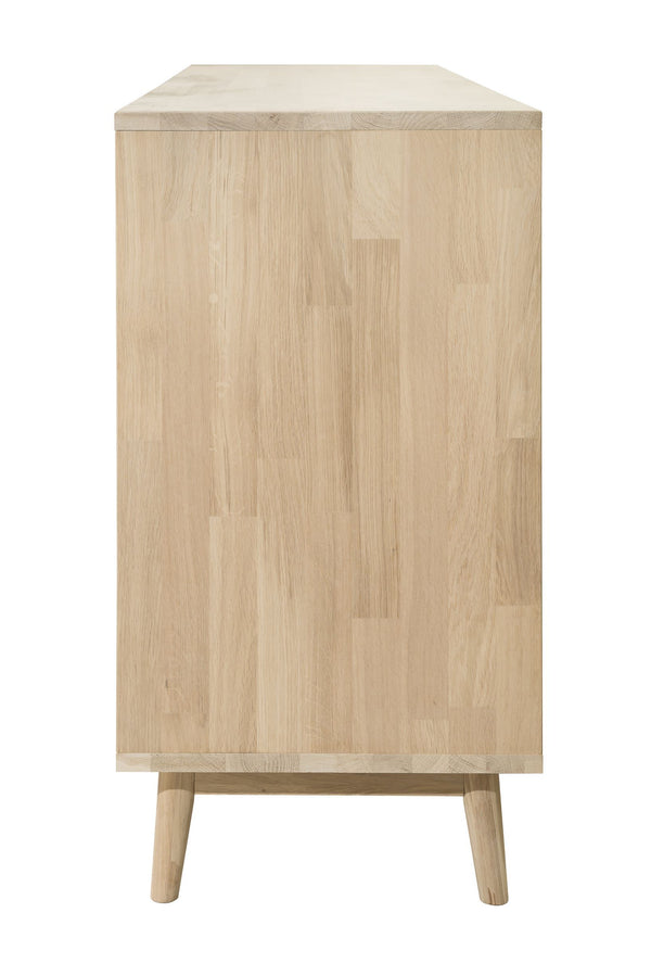 Credenza in legno massiccio rovere nordico