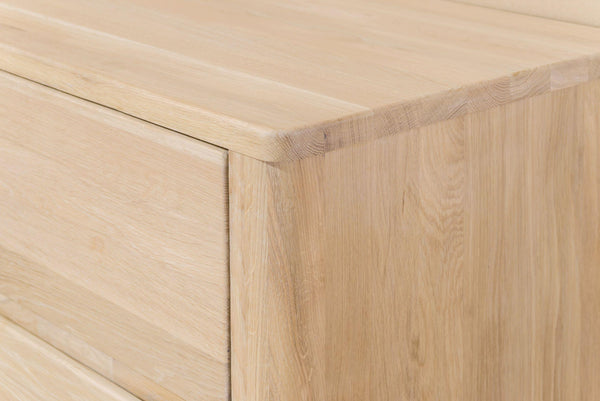 NordicStory Elsa Elsa Sideboard Cassettiera in legno massiccio di rovere scandinavo