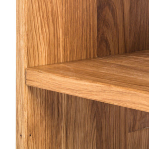 NordicStory Scaffale libreria in legno massiccio di quercia scandinava