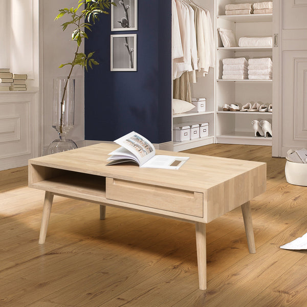 Tavolino NordicStory in rovere massiccio