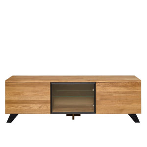 Porta TV NordicStory Moritz in rovere massiccio 150 x 45 x 51,3 cm.