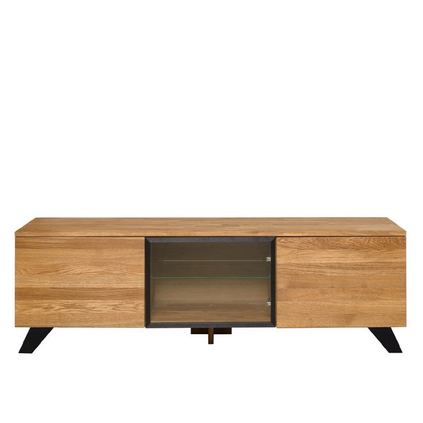 Porta TV NordicStory Moritz in rovere massiccio 150 x 45 x 51,3 cm.