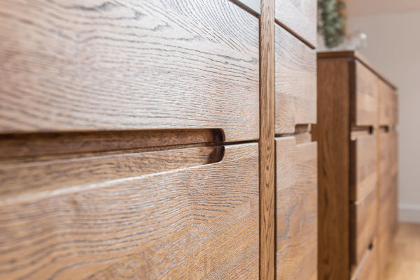 NordicStory Cassettiera in rovere massiccio