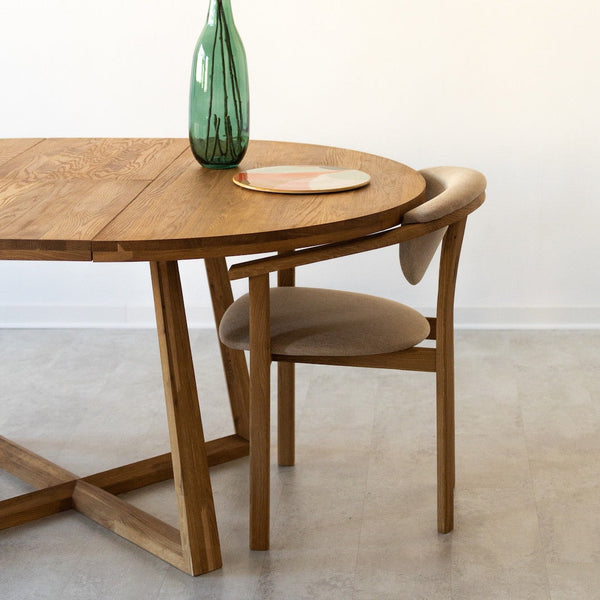 NordicStory Tavolo da pranzo allungabile in rovere massiccio MOBY