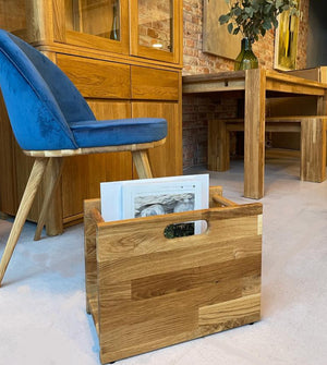 Portariviste NordicStory in rovere massiccio Irwin