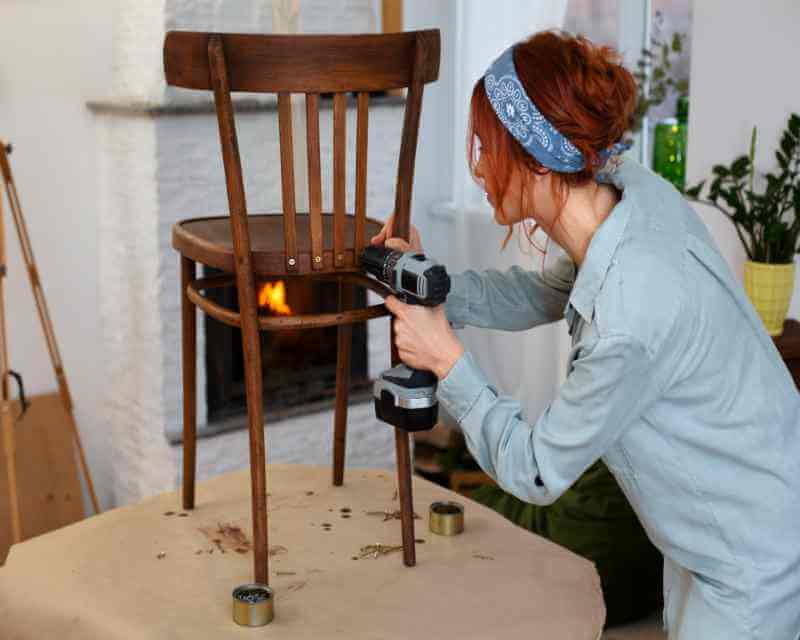 Come rivestire una sedia in legno