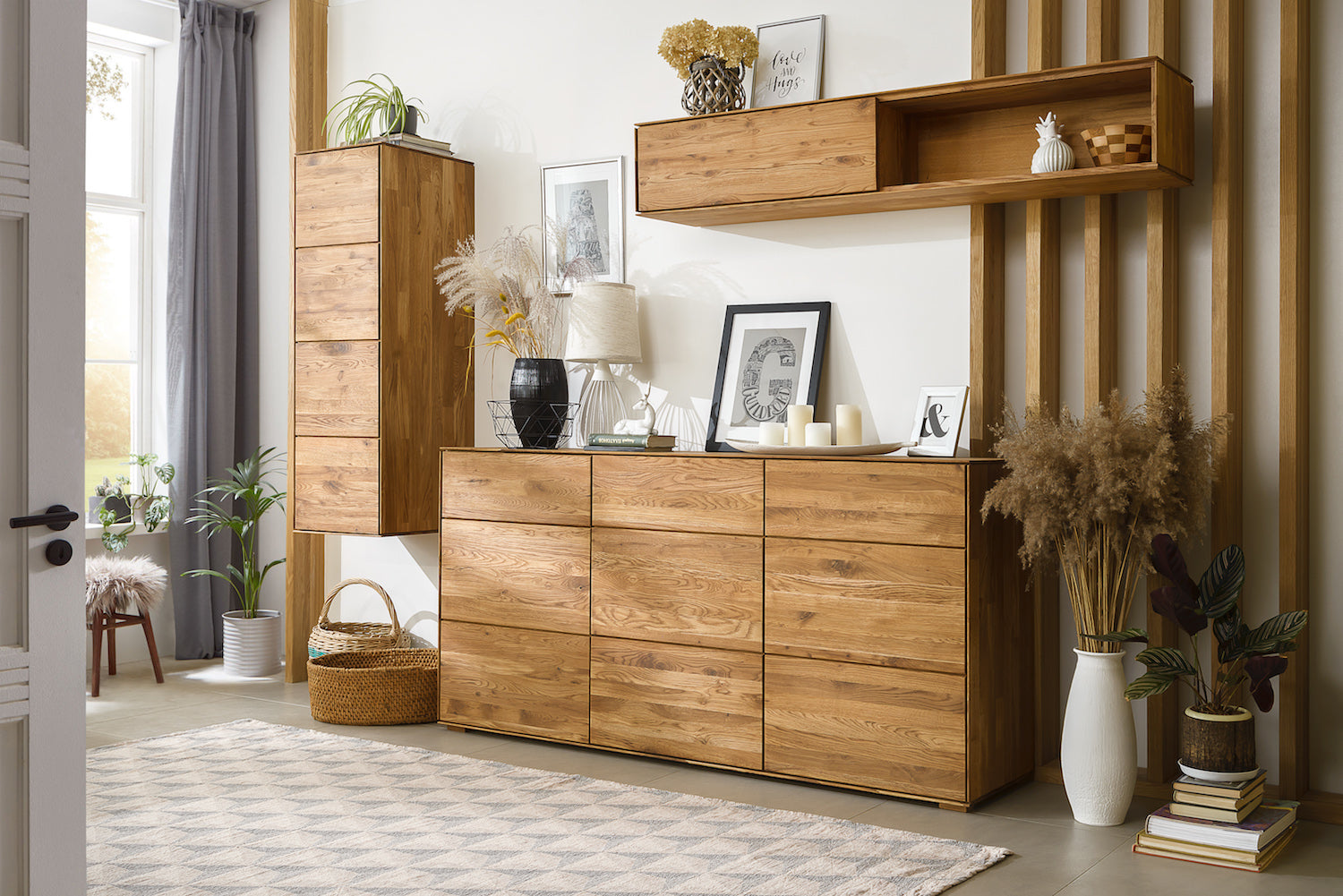 NordicStory, LoftStory, mobili in legno massiccio, rovere, mobili in legno, mobili componibili, mobili per case piccole, mobili componibili, mobili per case piccole