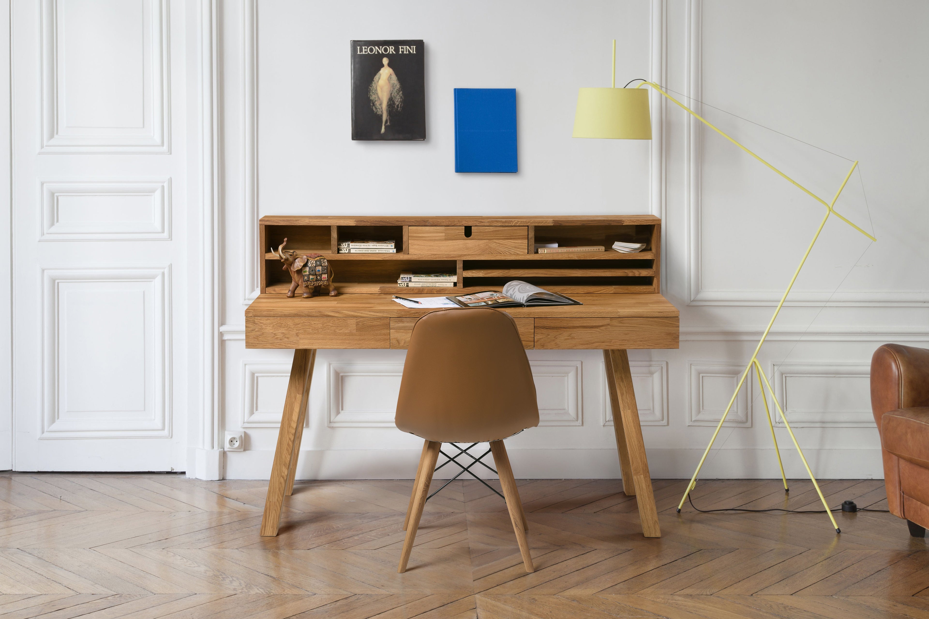 NordicStory, scrivania, legno massiccio di quercia, stile nordico, stile scandinavo, stile scandinavo