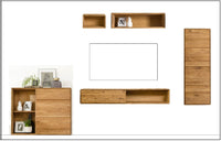 NordicStory, mobili in legno massiccio, mobili in legno massiccio, rovere, mobili in legno, mobili modulari, mobili per case piccole