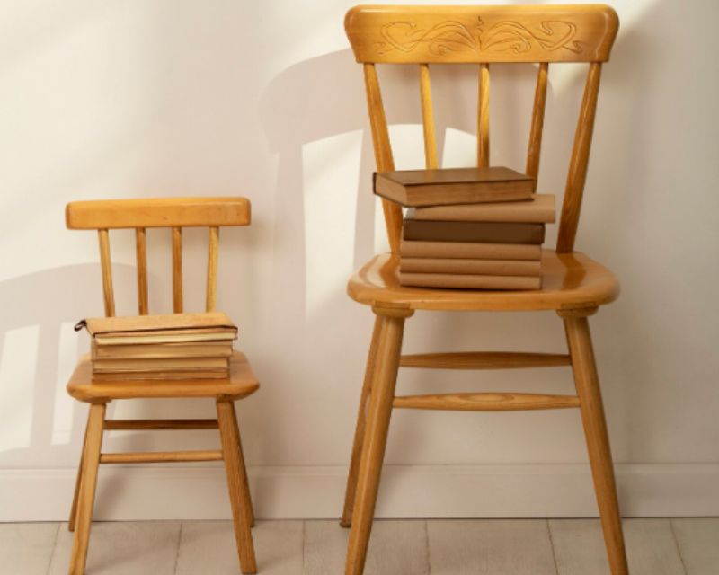 Sedie in legno vintage