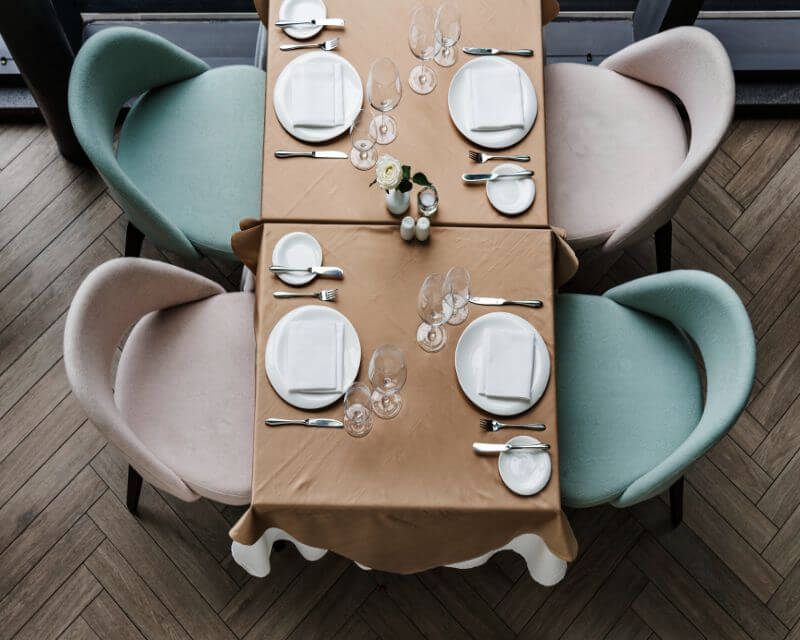 come rivestire le sedie da pranzo