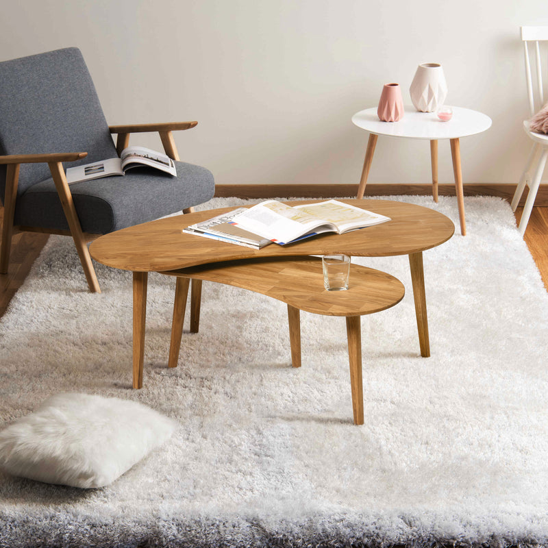 NordicStory, tavolino, mobili, legno massiccio, rovere, soggiorno, tavolino, tavolino, casa