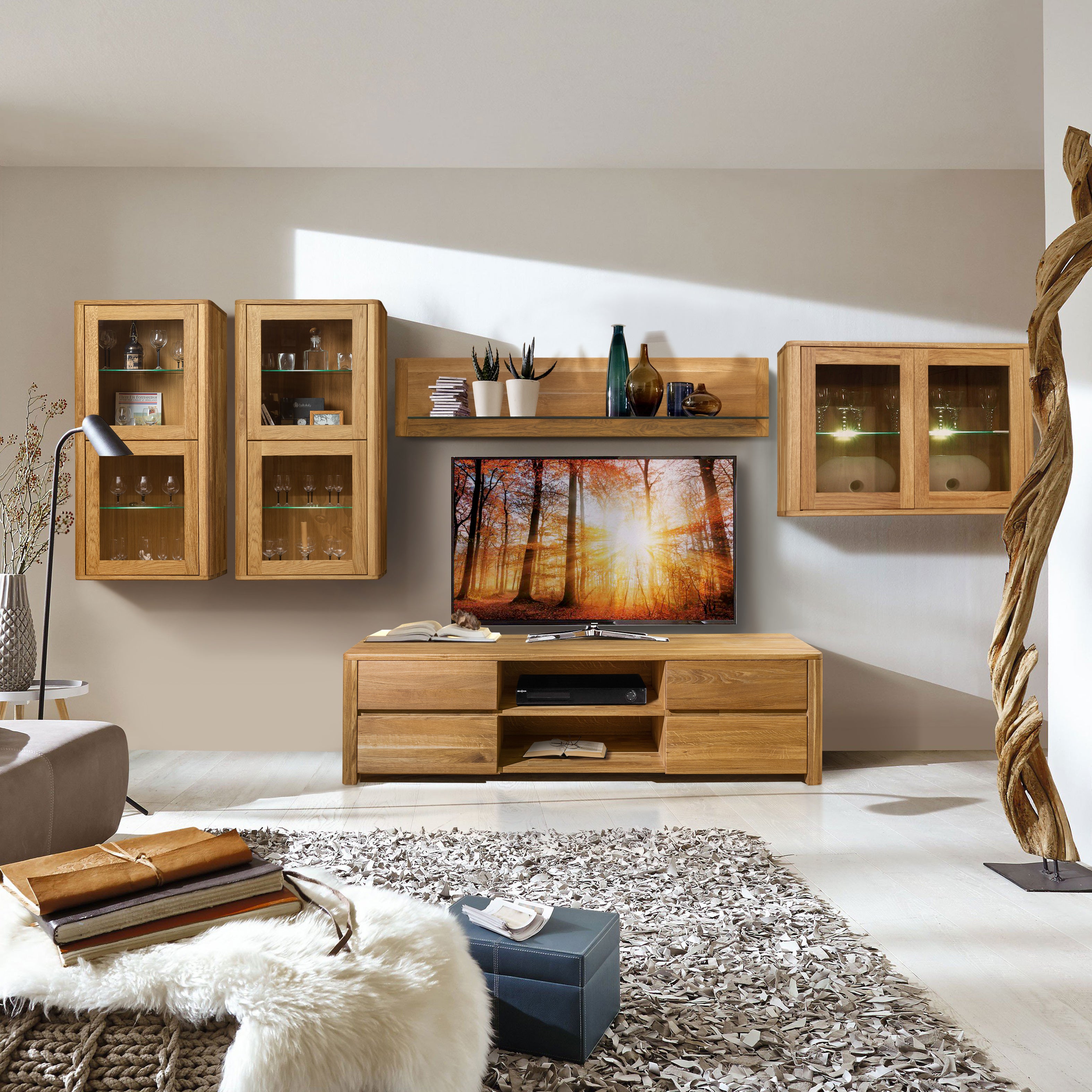 NordicStory Mobili scandinavi in legno massiccio di quercia nordica