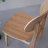 NordicStory Confezione da 2 o 4 sedie da pranzo Varde, struttura in rovere massiccio