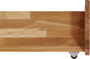 Letto a scomparsa in rovere massiccio Frida | NordicStory