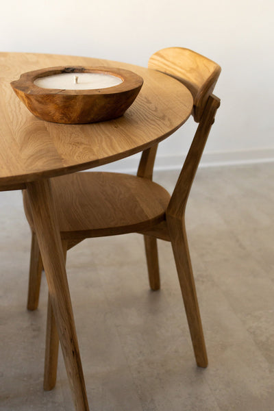Confezione da 2 o 4 sedie da pranzo in rovere massiccio Isku | NordicStory