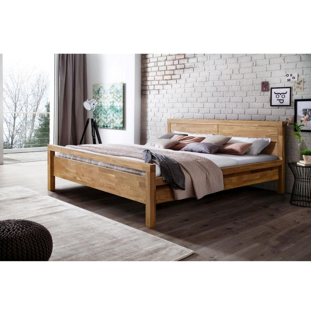 Letto in rovere massiccio Next, 140 x 200 cm / 160 x 200 cm / 180 x 200 cm | NordicStory