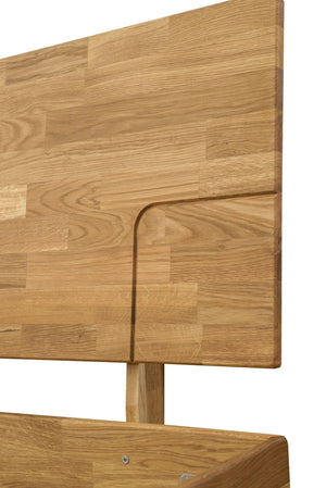 Letto Sarah in rovere massiccio, 90 x 200 cm / 140 x 200 cm / 160 x 200 cm / 180 x 200 cm | NordicStory