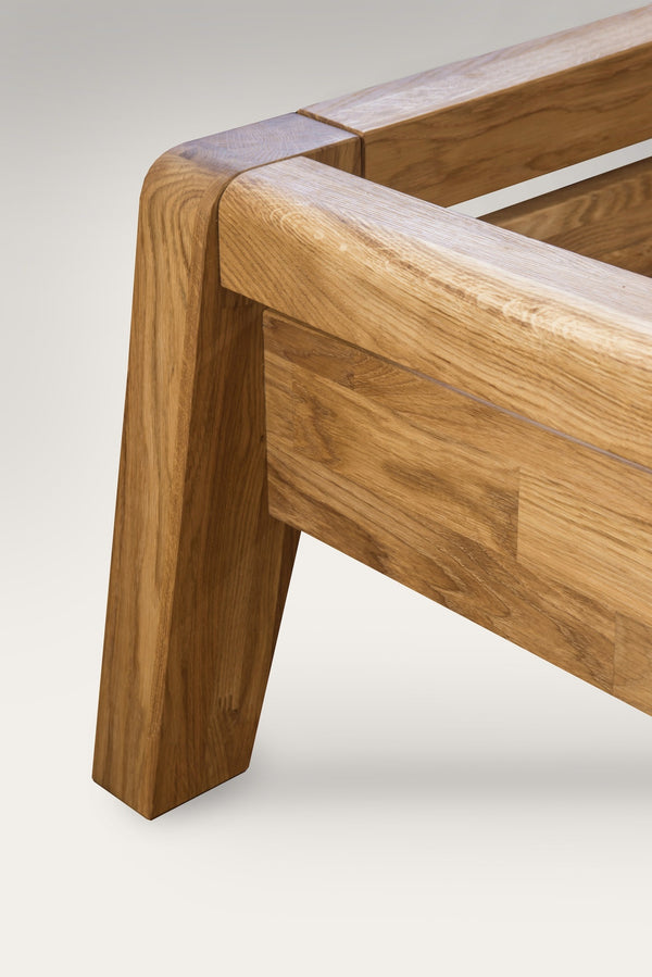 Letto Bridget in rovere massiccio, 140 x 200 cm / 160 x 200 cm / 180 x 200 cm | NordicStory