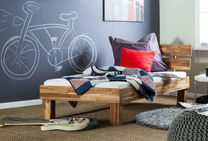 Letto Judith in rovere massiccio, 90 x 200 cm / 140 x 200 cm | NordicStory