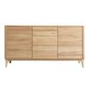 NordicStory Credenza Cassettiera in rovere massiccio Oxford 3.2.3