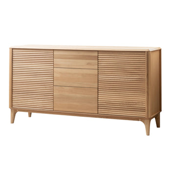 NordicStory Credenza Cassettiera in rovere massiccio Oxford 3.2.3