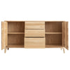 NordicStory Credenza Cassettiera in rovere massiccio Oxford 3.2.3