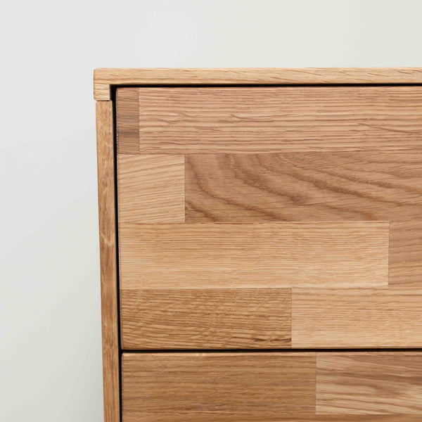 Cassettiera in rovere massiccio Escandi 1, 80 x 45 x 84,5 cm | NordicStory