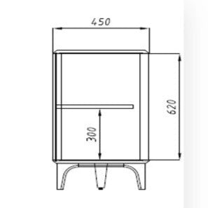 NordicStory Credenza Cassettiera in rovere massiccio Oxford 4