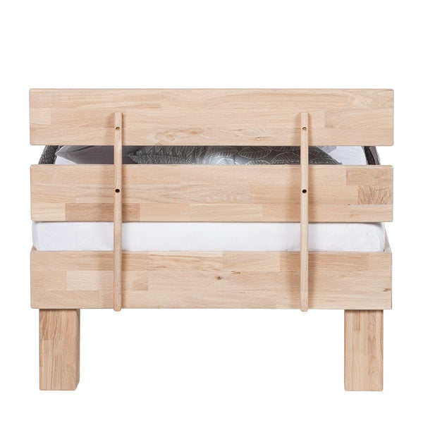 Letto in rovere massiccio 90 x 200 cm / 140 x 200 cm / 160 x 200 cm / 180 x 200 cm Stile scandinavo