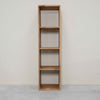 Libreria Regal 4, libreria in rovere massiccio, 39 x 35 x 150 cm, NordicStory
