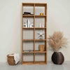 Libreria in rovere massiccio Regal 10, 76 x 35 x 187 cm | NordicStory