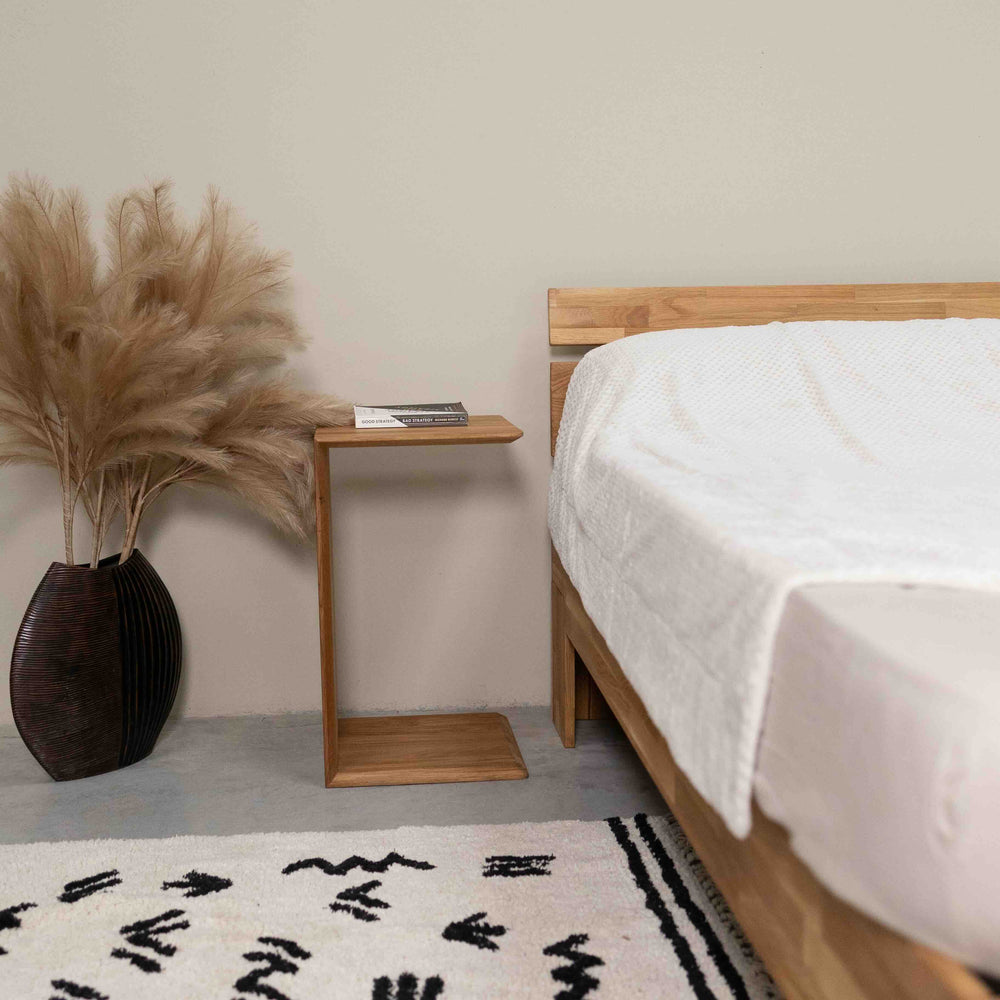 Tavolino in rovere massiccio Sono 2, 38 x 35 x 35 x 60 cm | NordicStory