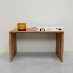 Tavolino in rovere massiccio Sono 2, 38 x 35 x 35 x 60 cm | NordicStory