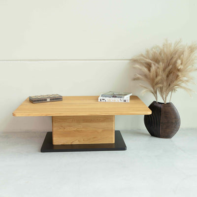 Tavolino Bremen in rovere massiccio, 120 x 80 x 40 cm | NordicStory