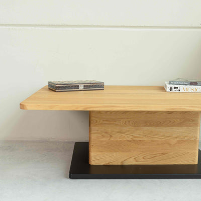 Tavolino Bremen in rovere massiccio, 120 x 80 x 40 cm | NordicStory