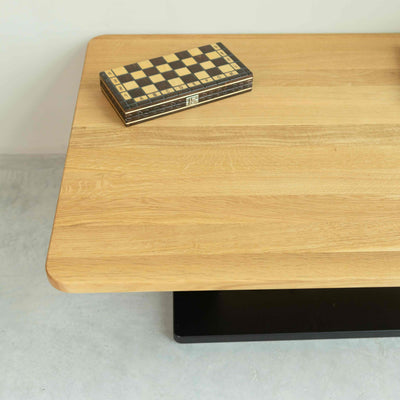 Tavolino Bremen in rovere massiccio, 120 x 80 x 40 cm | NordicStory