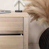 Tavolino Elsa 30 in legno massiccio di quercia, 56,4 x 44 x 55 cm, NordicStory