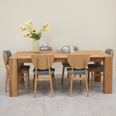 Tavolo da pranzo in rovere massiccio Mauritz 3 OakStore NordicStory