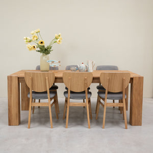 Tavolo da pranzo in rovere massiccio Mauritz 3 OakStore NordicStory
