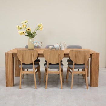 Tavolo da pranzo in rovere massiccio Mauritz 3 OakStore NordicStory